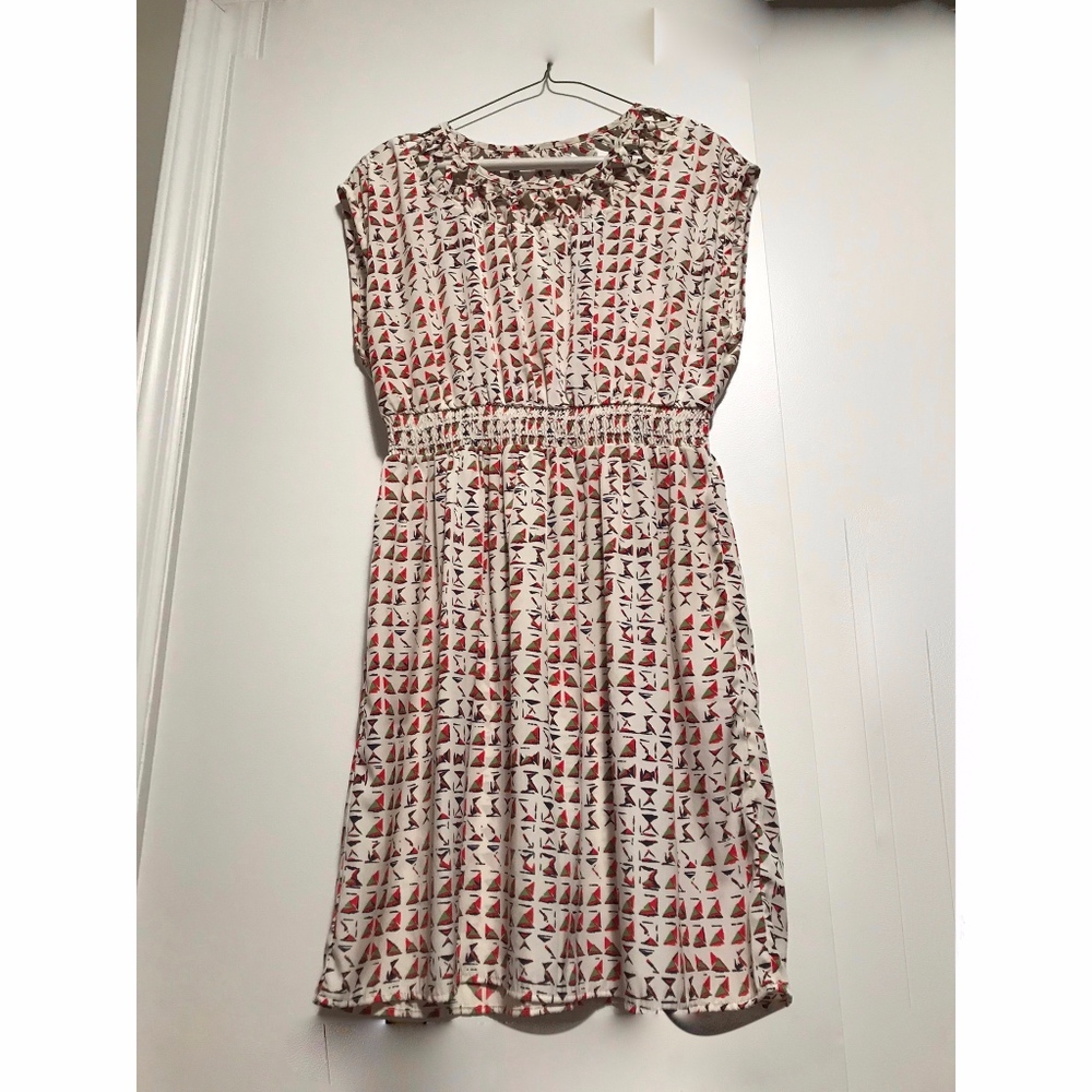 Geometric Print Summer Sleeveless Dress